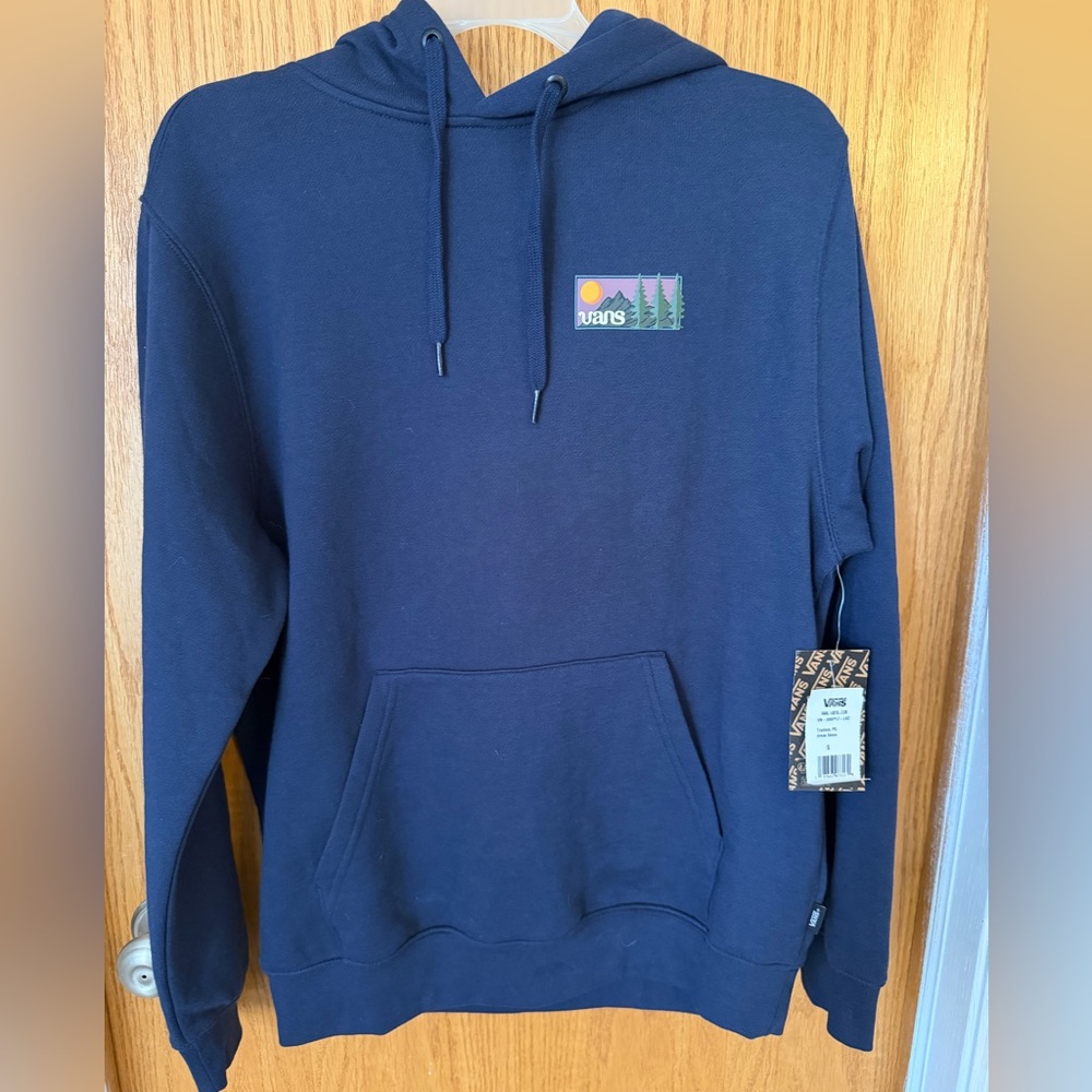 NWT Vans Navy Hoodie for Men